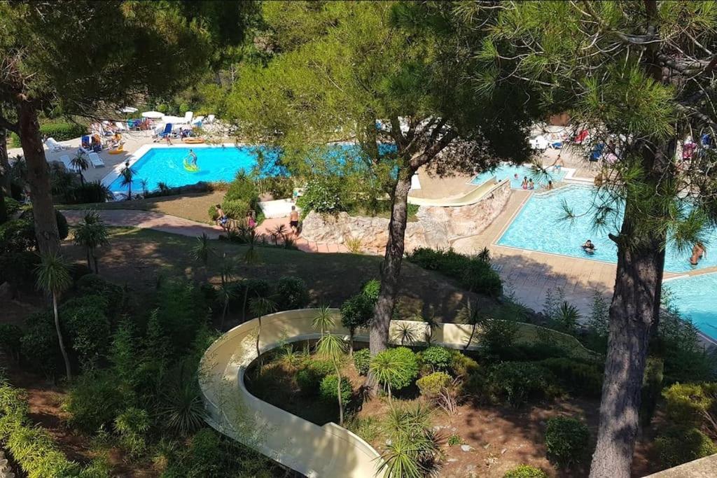 Dans Un Cadre D'Exception, Vue Mer Panoramique A Agay Cote D'Azur, Village Vacances Cap Esterel, T2 Avec Jardin, Golf, Climatisation, Wifi, 5 Piscines Сен-Рафаэль Экстерьер фото