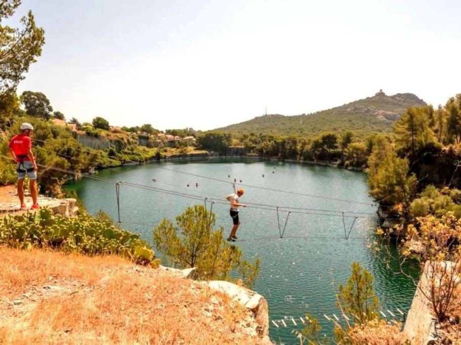 Dans Un Cadre D'Exception, Vue Mer Panoramique A Agay Cote D'Azur, Village Vacances Cap Esterel, T2 Avec Jardin, Golf, Climatisation, Wifi, 5 Piscines Сен-Рафаэль Экстерьер фото