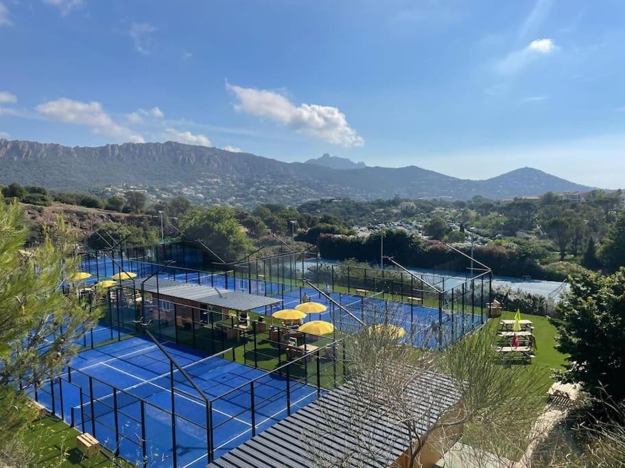 Dans Un Cadre D'Exception, Vue Mer Panoramique A Agay Cote D'Azur, Village Vacances Cap Esterel, T2 Avec Jardin, Golf, Climatisation, Wifi, 5 Piscines Сен-Рафаэль Экстерьер фото