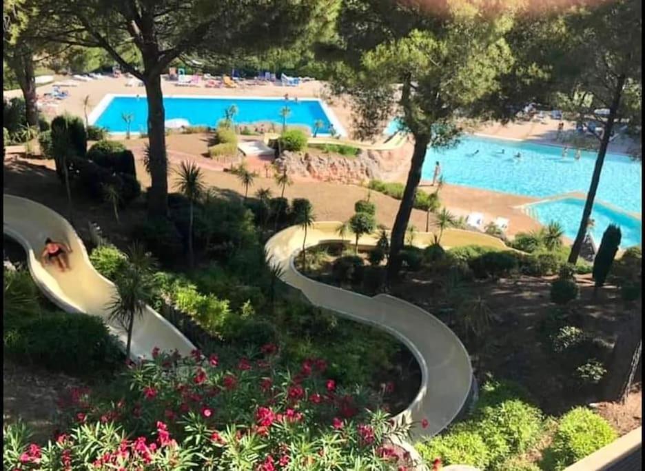 Dans Un Cadre D'Exception, Vue Mer Panoramique A Agay Cote D'Azur, Village Vacances Cap Esterel, T2 Avec Jardin, Golf, Climatisation, Wifi, 5 Piscines Сен-Рафаэль Экстерьер фото