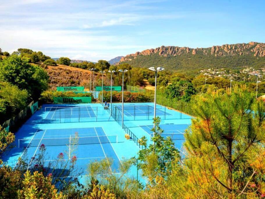 Dans Un Cadre D'Exception, Vue Mer Panoramique A Agay Cote D'Azur, Village Vacances Cap Esterel, T2 Avec Jardin, Golf, Climatisation, Wifi, 5 Piscines Сен-Рафаэль Экстерьер фото